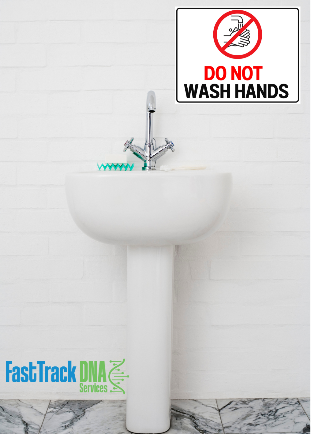 DOT Drug Testing Signs-DO NOT FLUSH, DO NOT WASH HANDS