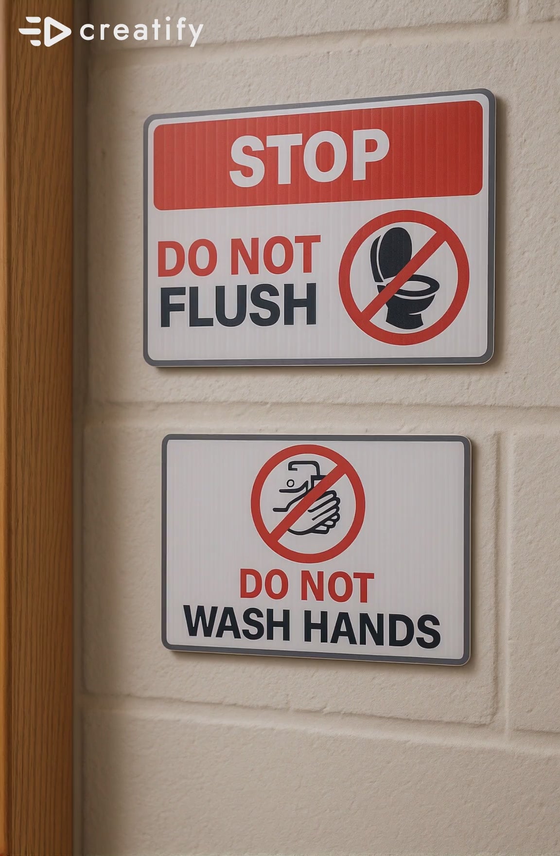 D.O.T COMPLIANT WARNING SIGNS