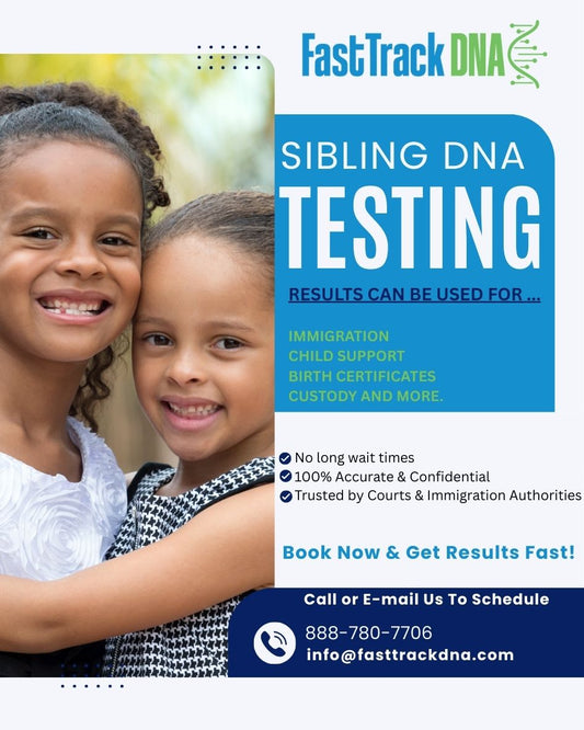 Two siblings smiling – Sibling DNA Testing in Chicago